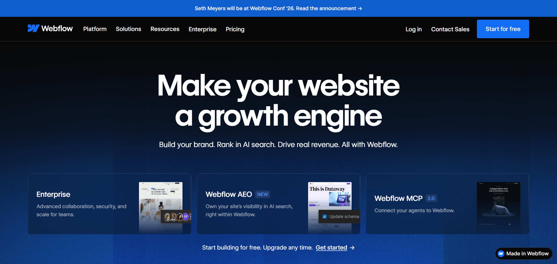 Webflow law firm website design dashboard for premium attorney website development