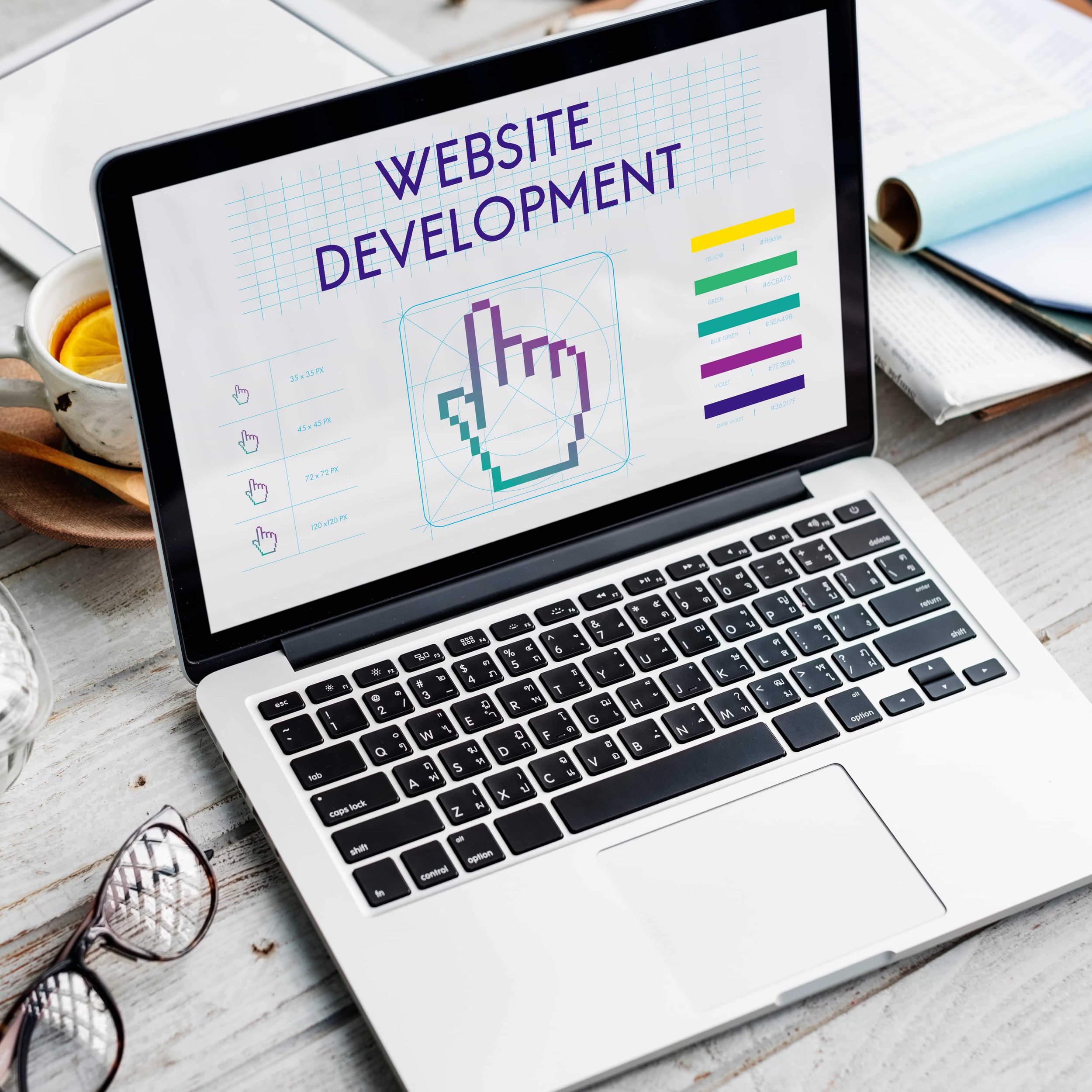 custom website design vs template