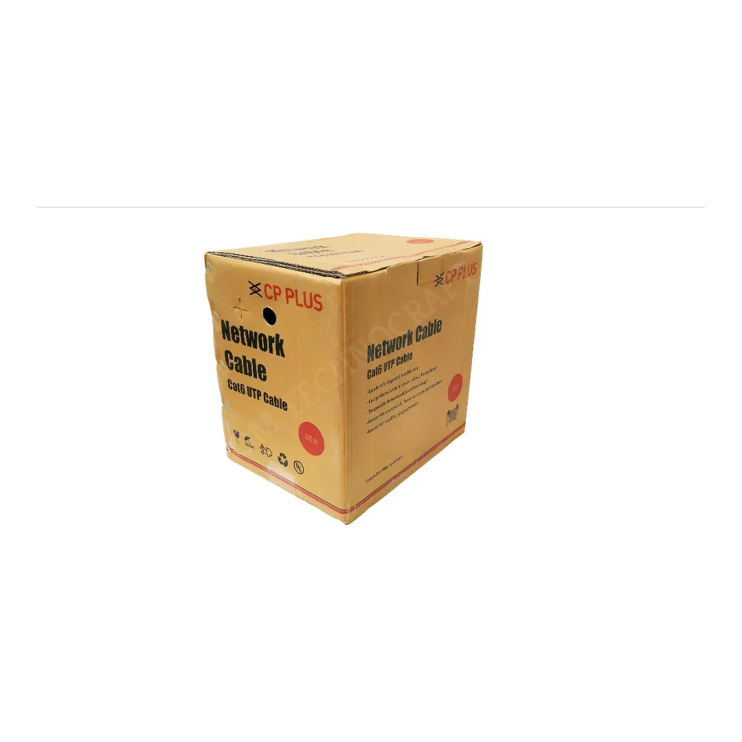 CP PLUS CAT6 4 Pair UTP (Reel) 305 Meter Ethernet Cable
