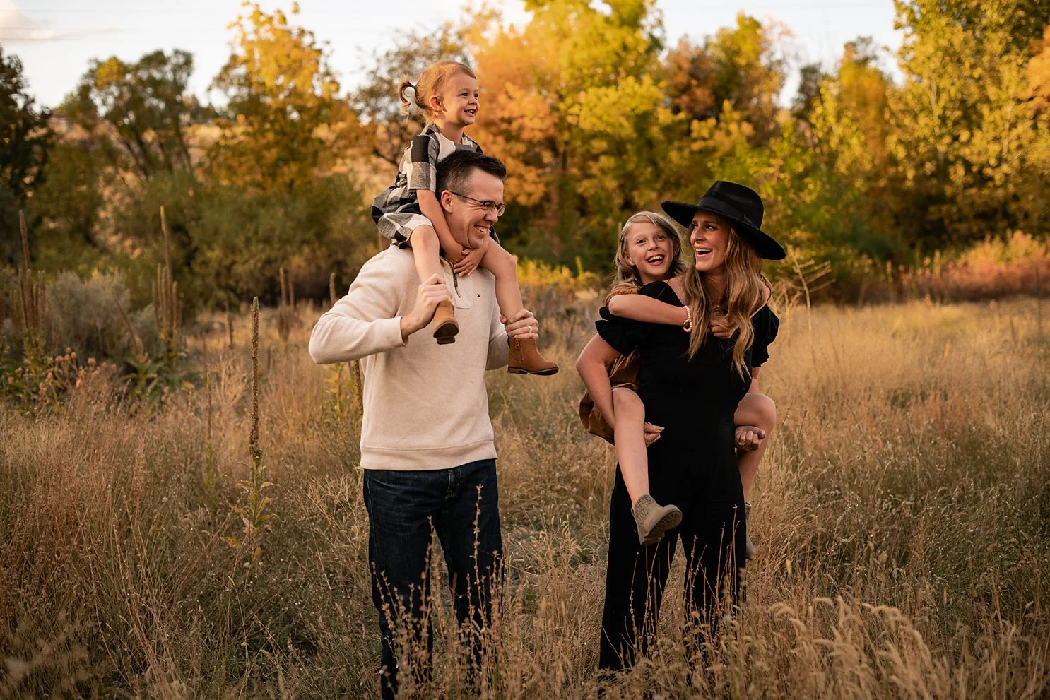 Fall Family Session in the Boise Foothills | The Sission Family