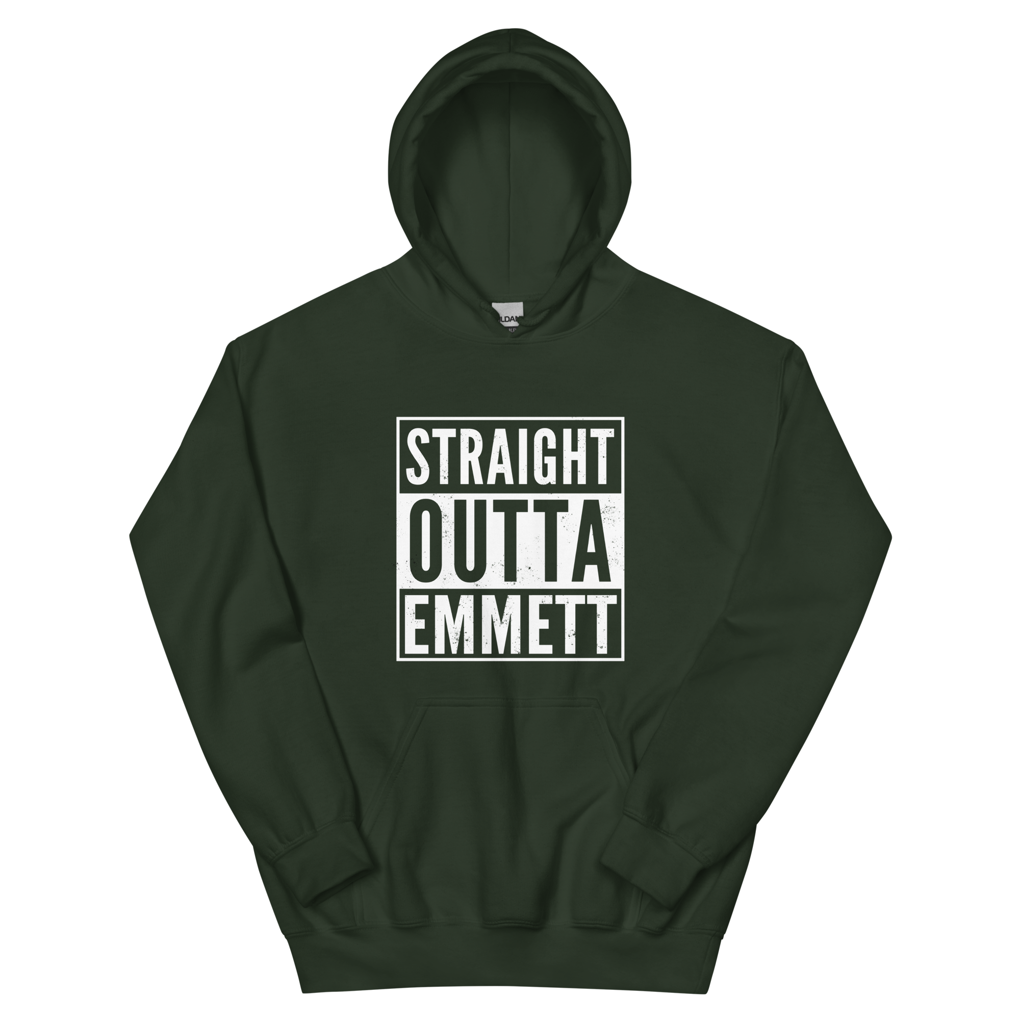 Straight Outta Emmett Hoodie – Unisex Fit | Idaho Hometown Apparel