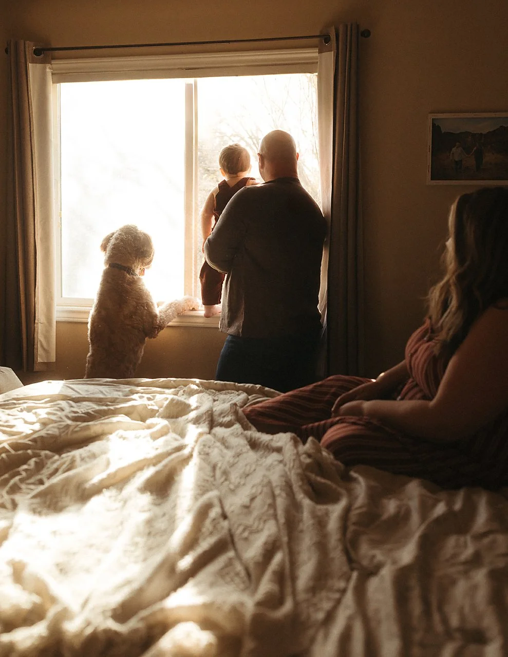 Boise family photographer Kim Starkey with her own family