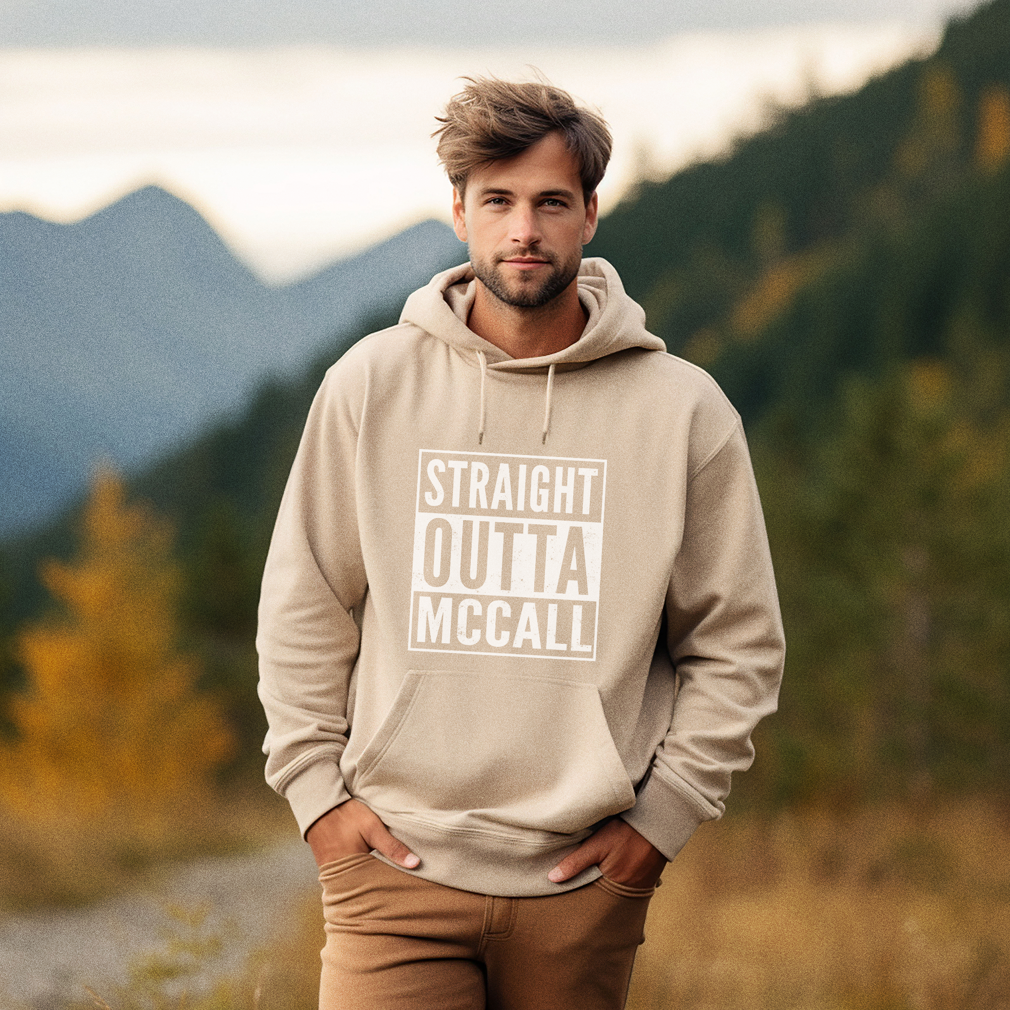 Straight Outta Eagle ID Hoodie – Unisex Fit | Idaho Hometown Apparel