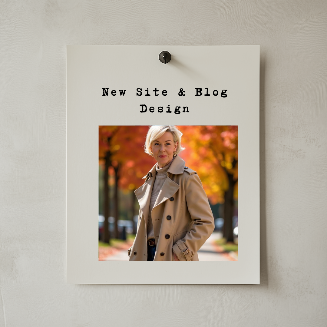 Bienvenue to My New Site & Blog Design