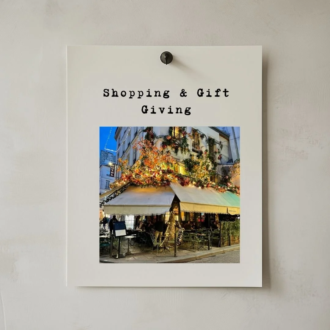 Shopping & Gift Giving