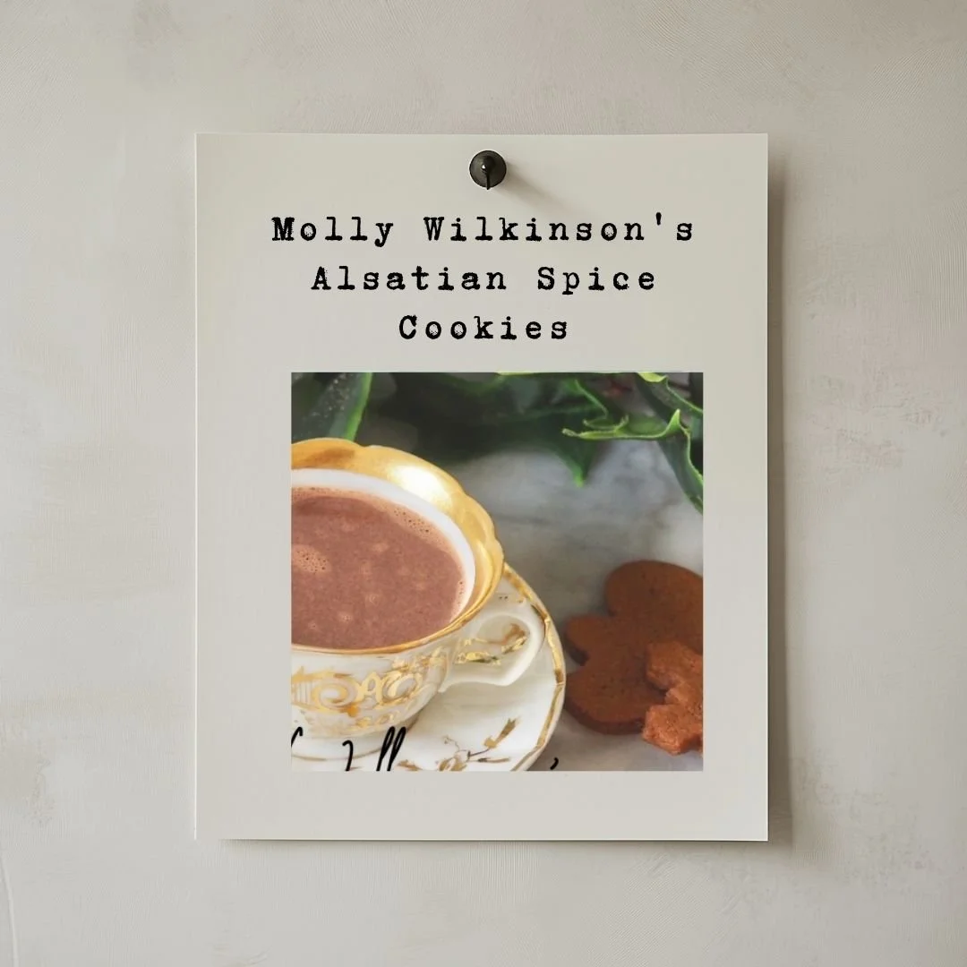 Molly Wilkinson's Alsatian Spice Cookies