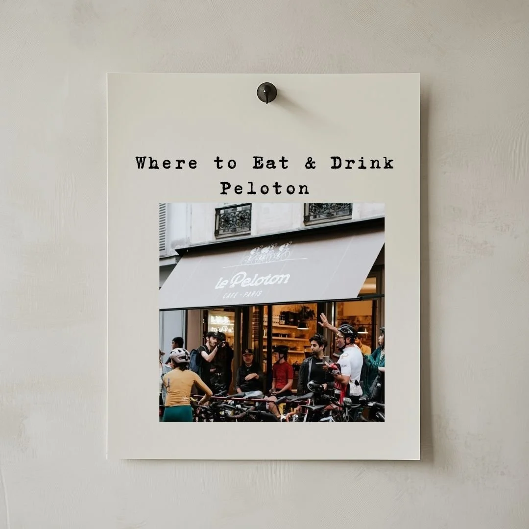 Where to Eat & Drink : Peloton