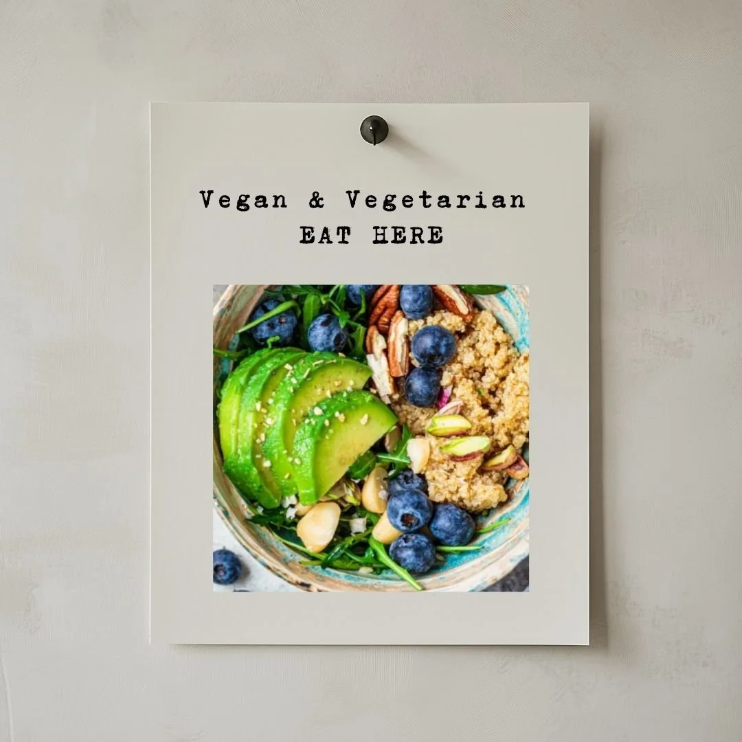 Vegan & Vegetarian : EAT HERE