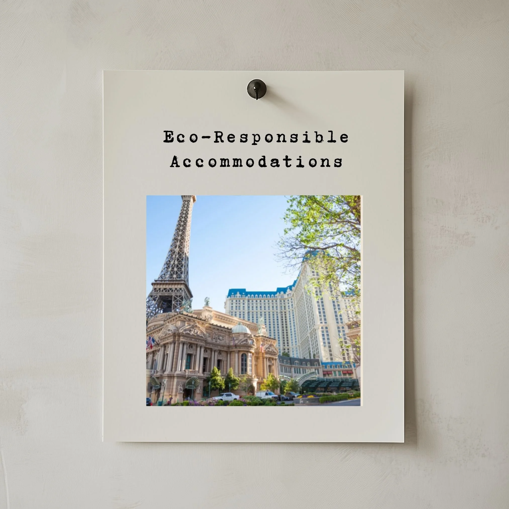 Eco-Responsible Accommodations