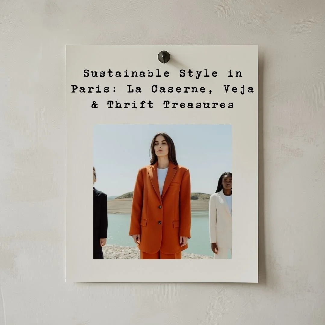 Sustainable Style in Paris: La Caserne, Veja & Thrift Treasures