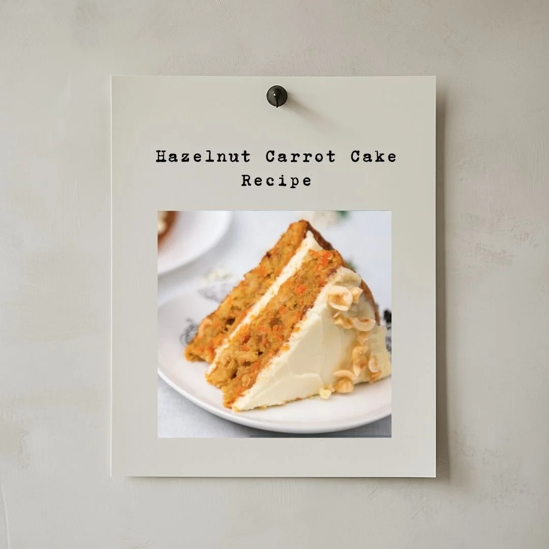 Hazelnut Carrot Cake Recipe: French Culinary Traditions