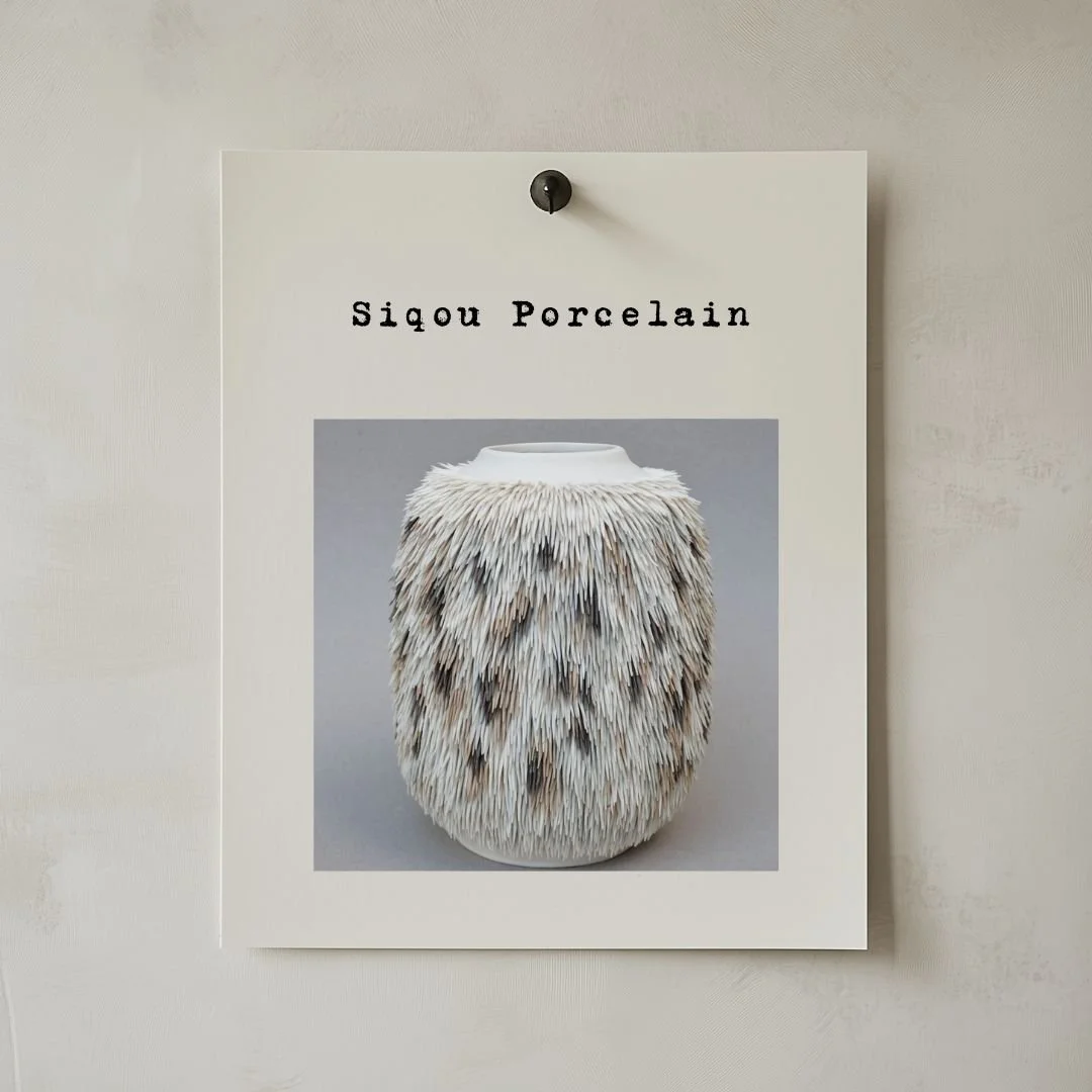 Siqou Porcelain: Parisian Ceramist Inspired by Polar Landscapes