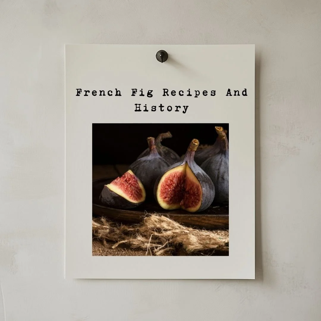 French Fig Recipes And History: Seasonal Salads And Pizza