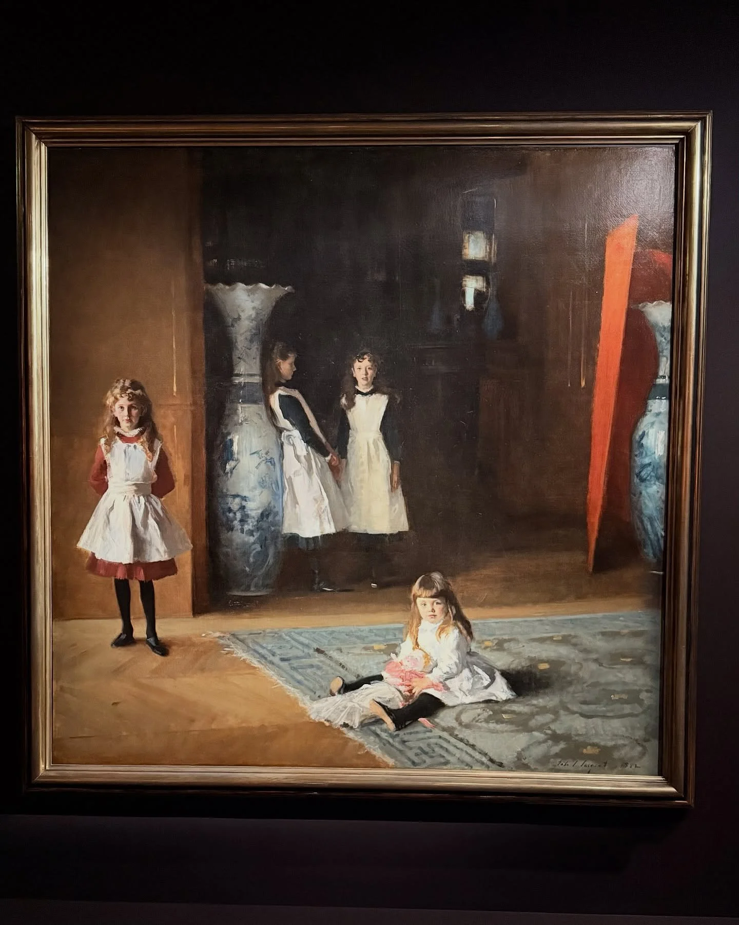 Afternoon in Paris Itinerary: the Art of Play Two paintings stopped me at the Sargent exhibition and they both featured children. Not society portraits but intimate family moments where he captured something essential about childhood itself. The effo