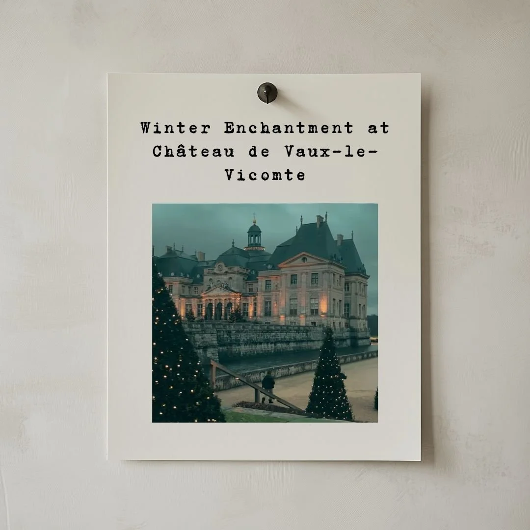 Winter Enchantment at Château de Vaux-le-Vicomte
