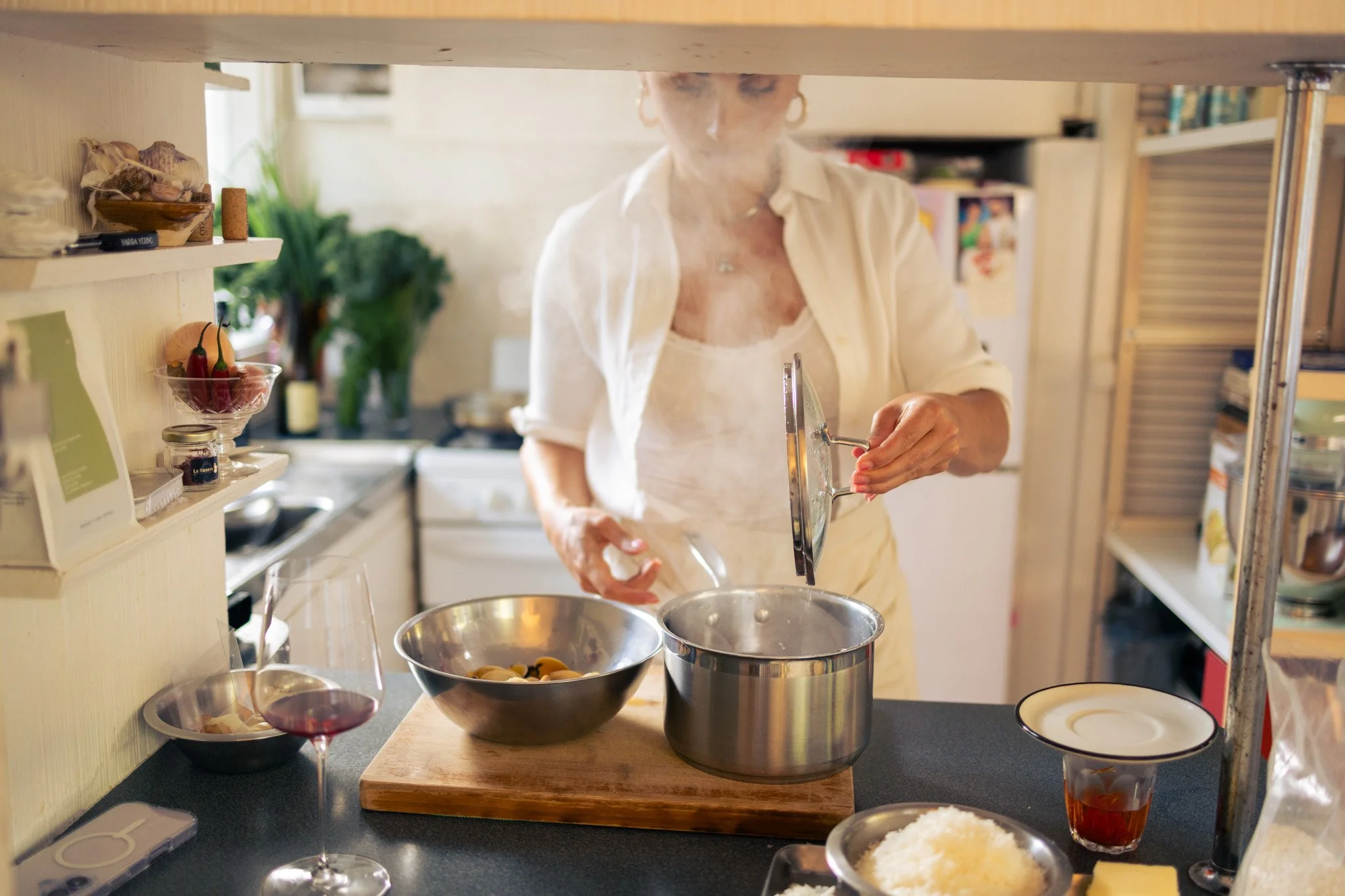 Ash Puyol cooking
