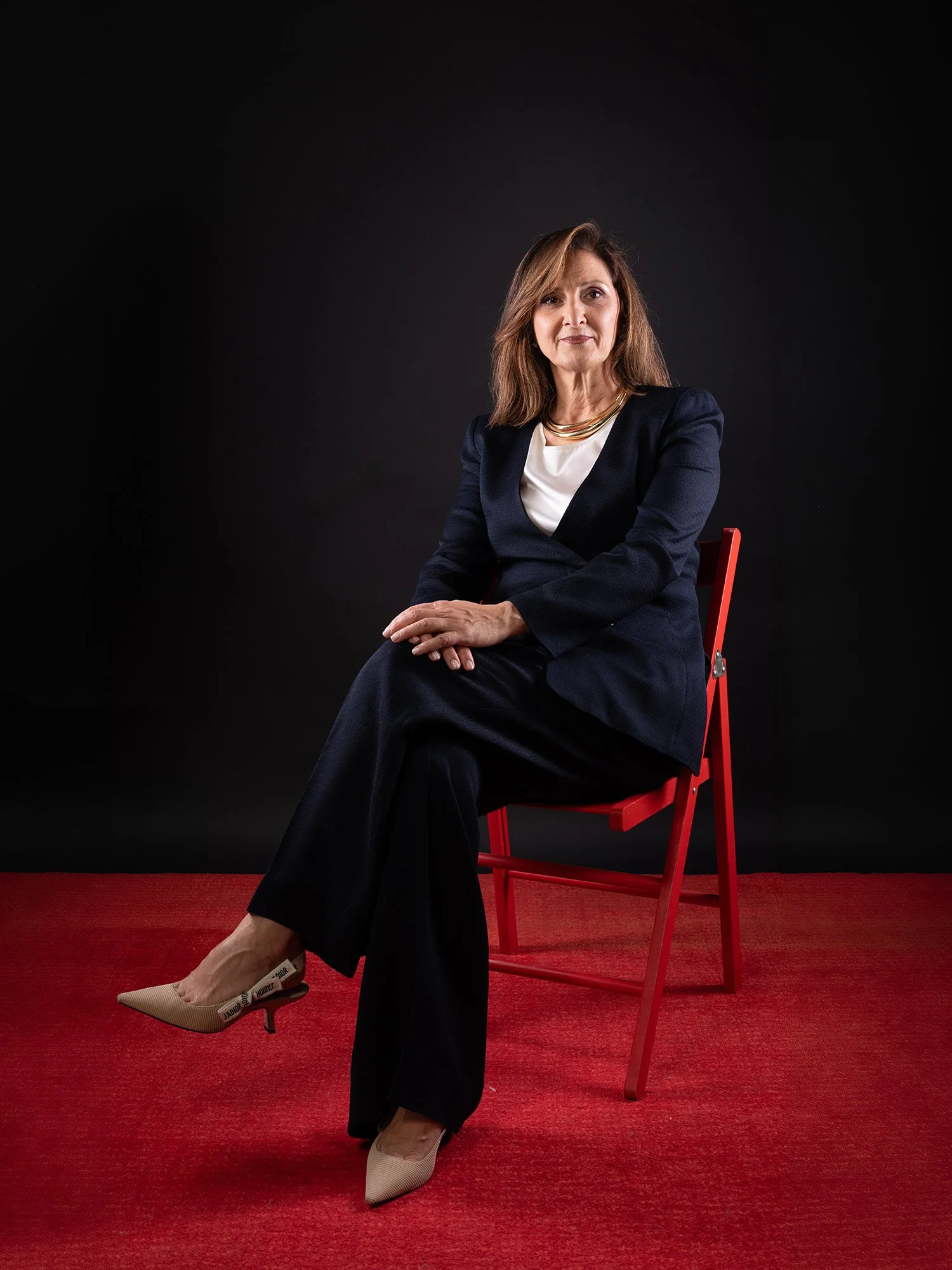 L'imprenditrice Francesca Posarelli, CEO di Esanastri e presidente di Piccola Industria in Confindustria Toscana