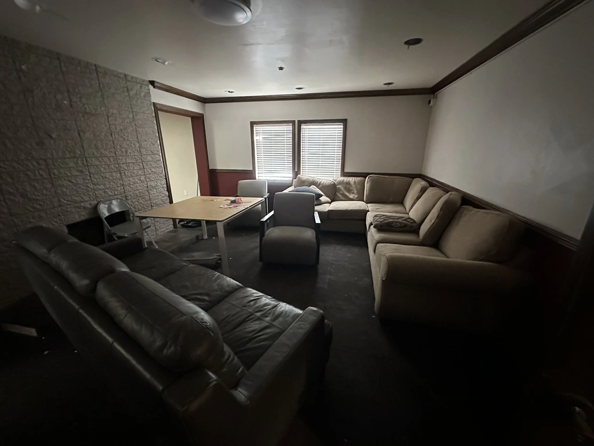 This was a Frat House clean out located in San Diego State University, this was one of many rooms!