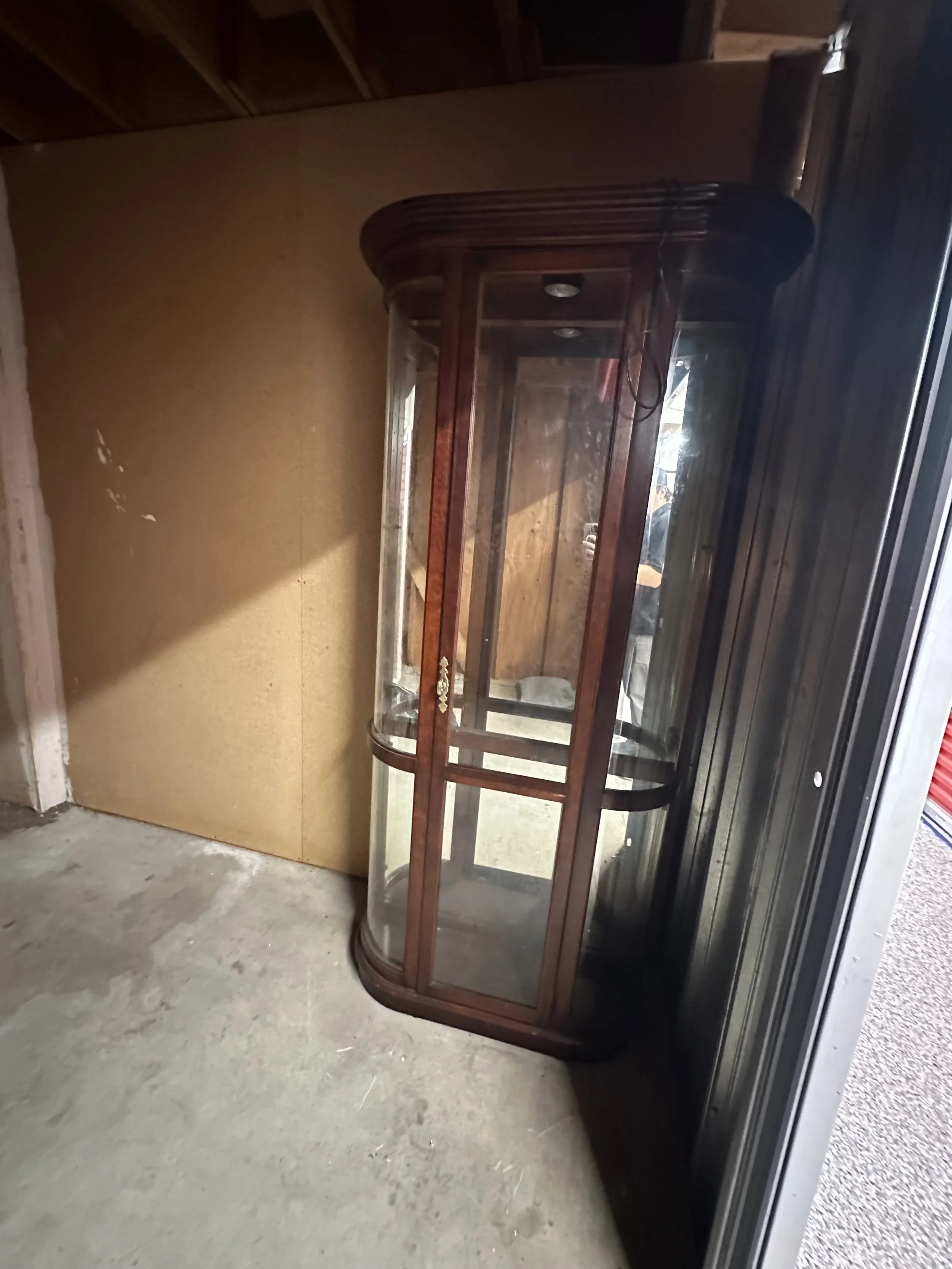 Another storage unit had an item left behind.