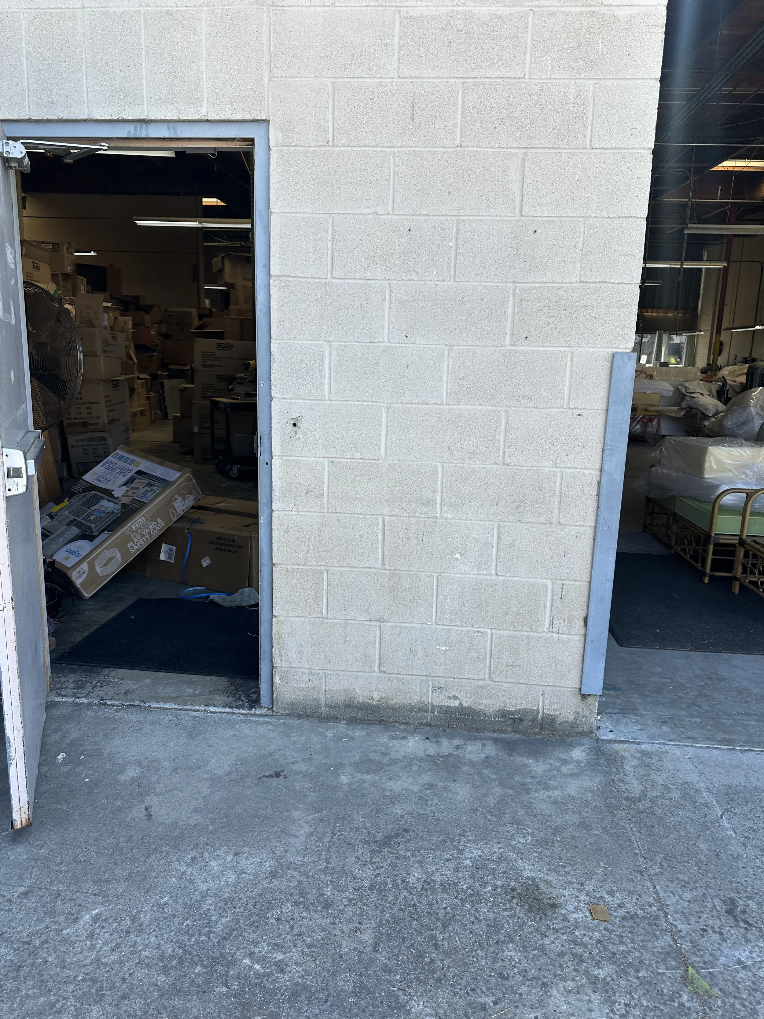 Fridge was removed with ease.