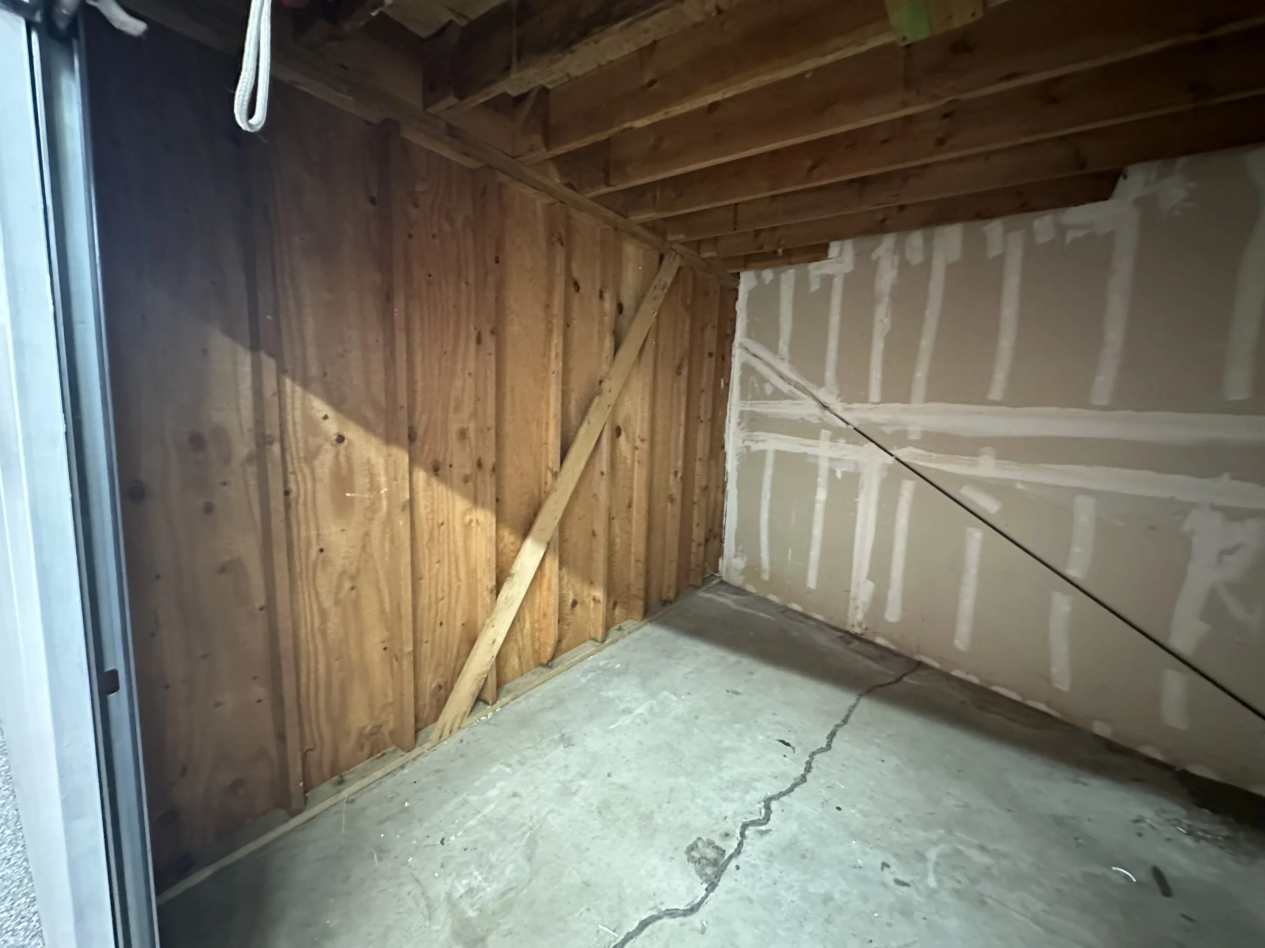 Items were cleared out.