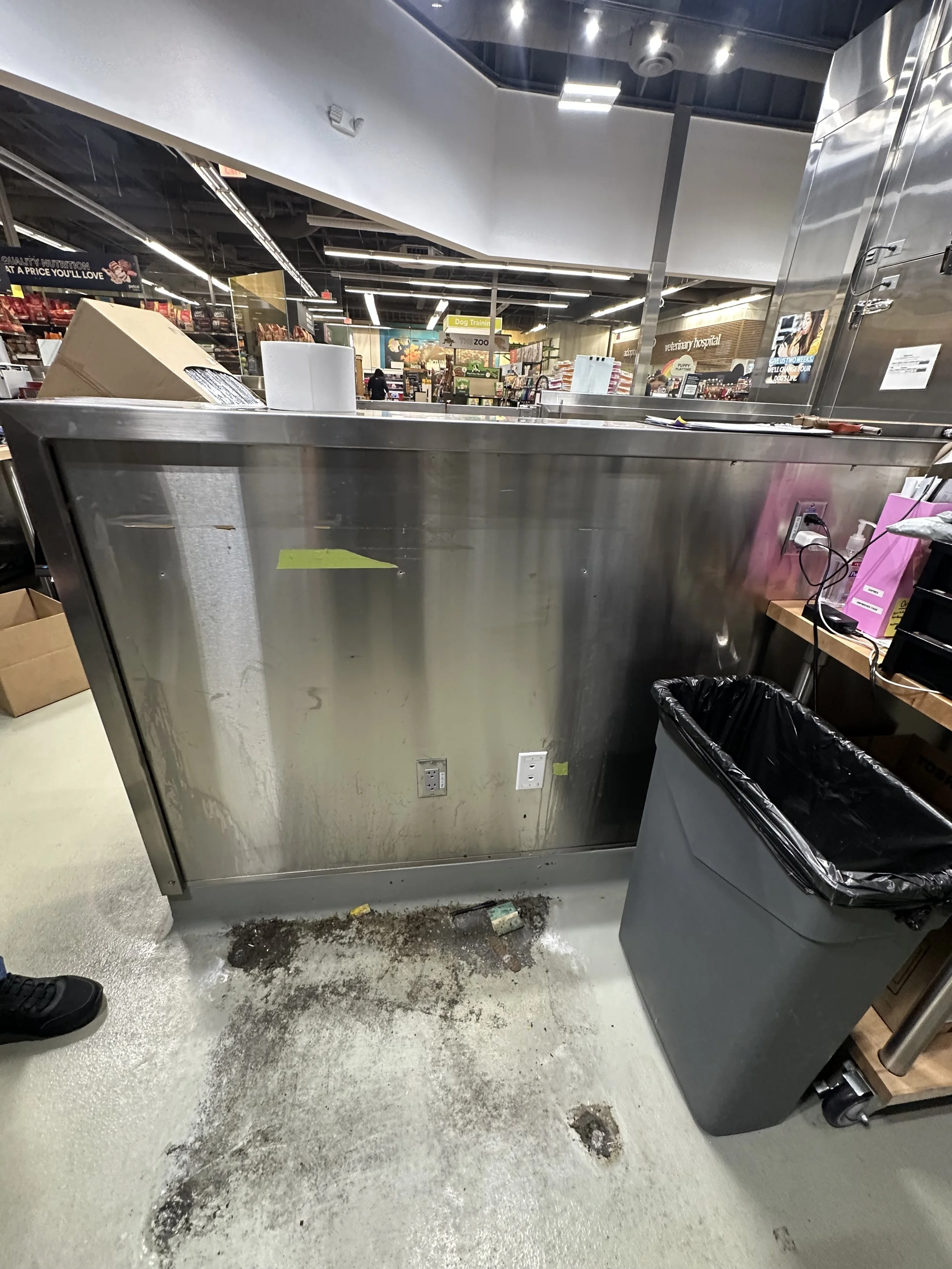 Items were removed effortlessly.