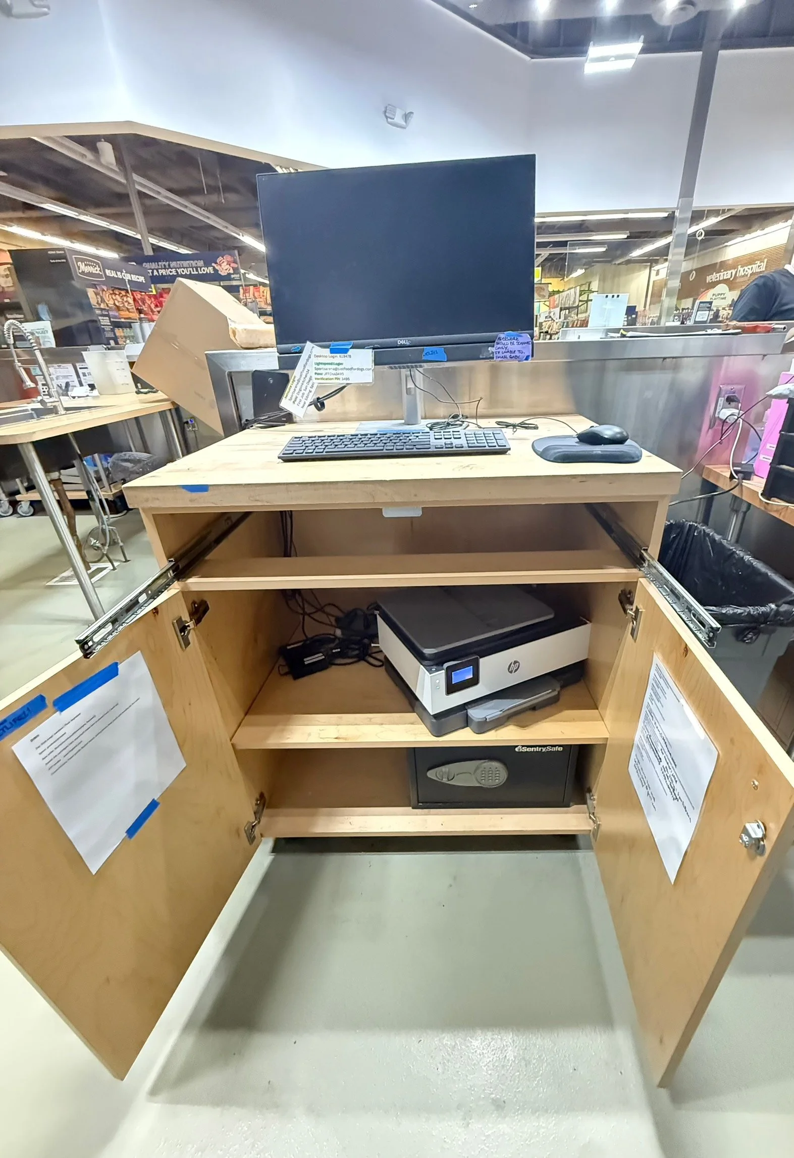 A simple job done within Petco, electronics needed replacement!