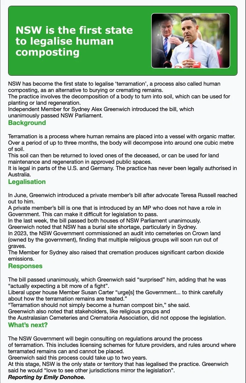 The Daily Aus newsletter October 23, 2026