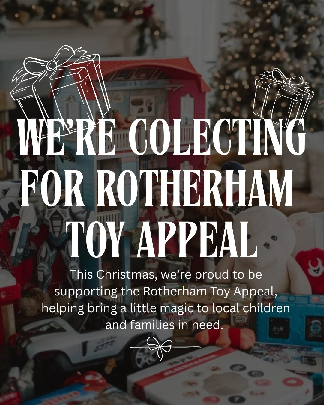 🎁 Opus x Rotherham Toy Appeal 🎁

This Christmas, we&rsquo;re proud to be supporting the Rotherham Toy Appeal, helping bring a little magic to local children and families in need. ✨

We&rsquo;re collecting new, unwrapped toys suitable for ages 2&nda