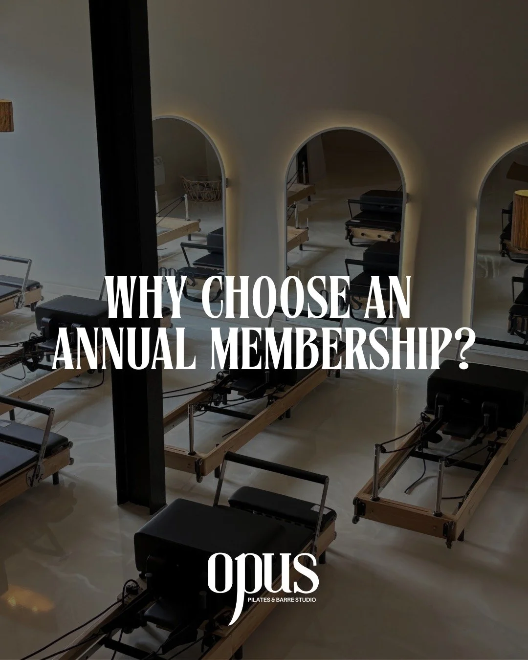 If Pilates is already part of your lifestyle, an annual membership simply makes sense.

You&rsquo;re not committing to more,  you&rsquo;re committing to consistency, better value, and long-term results.