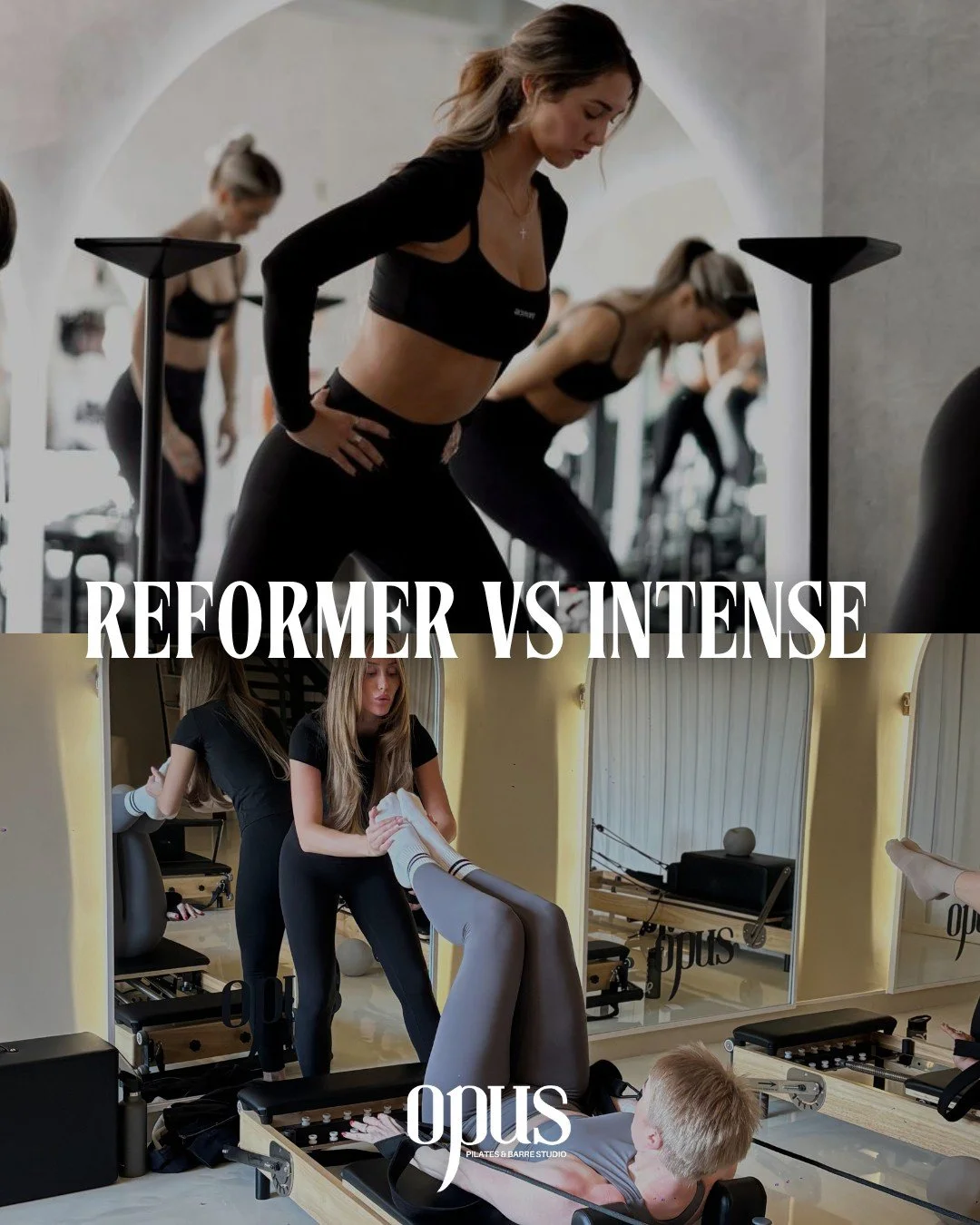 Reformer vs INTENSE: what&rsquo;s the difference?

Both workouts are low impact and incredibly effective, but they serve slightly different purposes.

Reformer focuses on control, alignment, mobility and core stability. It&rsquo;s the foundation of e