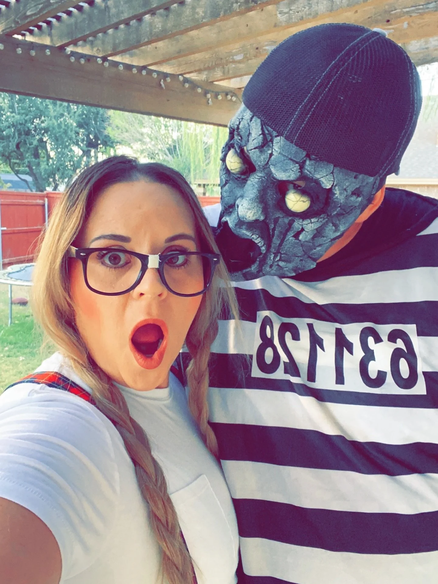 I create the marketing plan 🤓 

He does the manual labor like installing signs and landscaping 🔨

Halloween or not&hellip;we make a killer team.🏡🔪

&rarr; Thinking about selling?
Let me come by and do a quick 20 minute walk-through.

I&rsquo;ll s