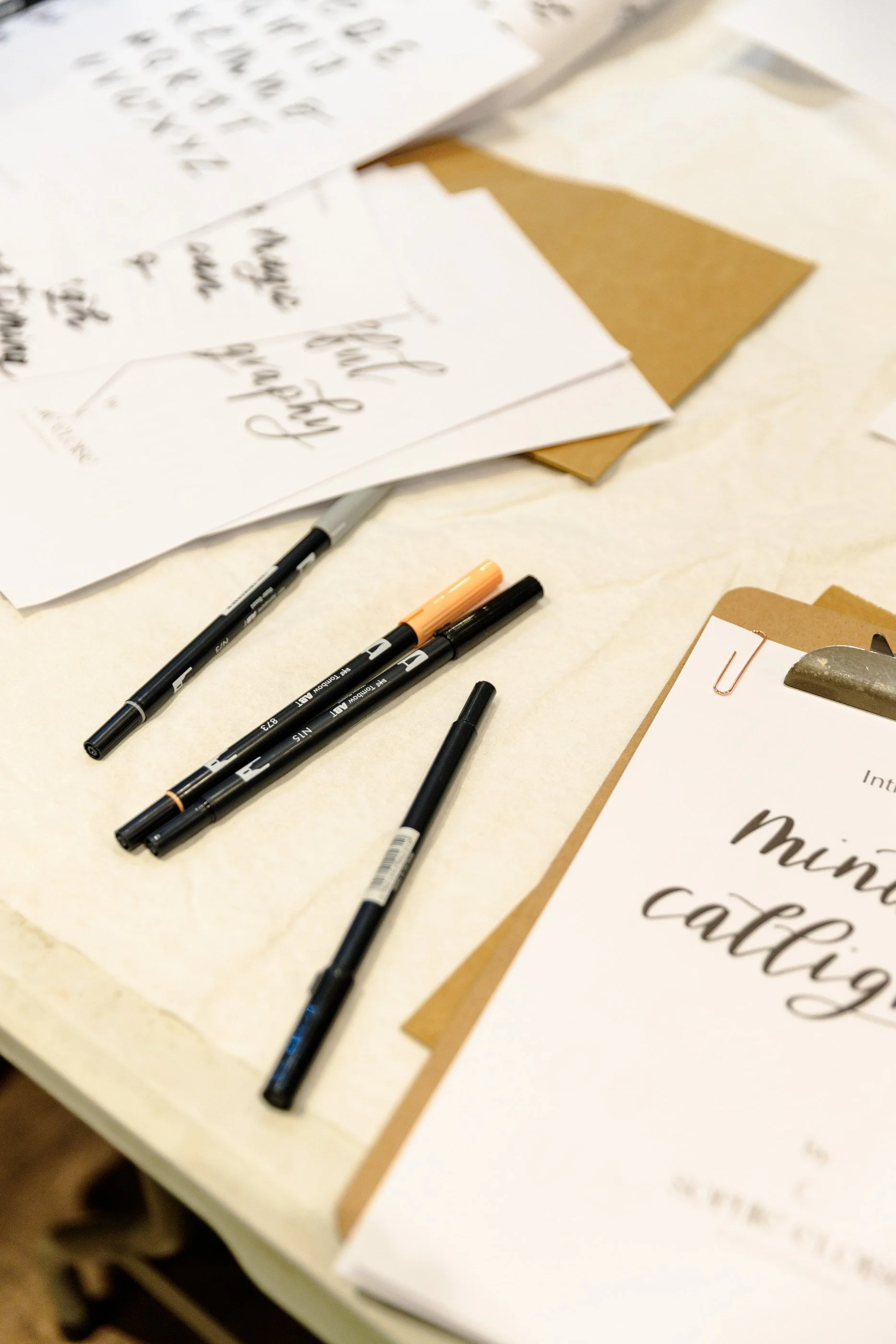 Mindful Calligraphy Workshop - Ink and Nib (with Sophie Eloise Calligraphy)