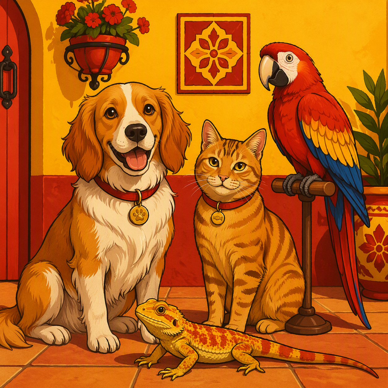 Charla, Thursday August 6, 6.30pm: Mascotas (pets)