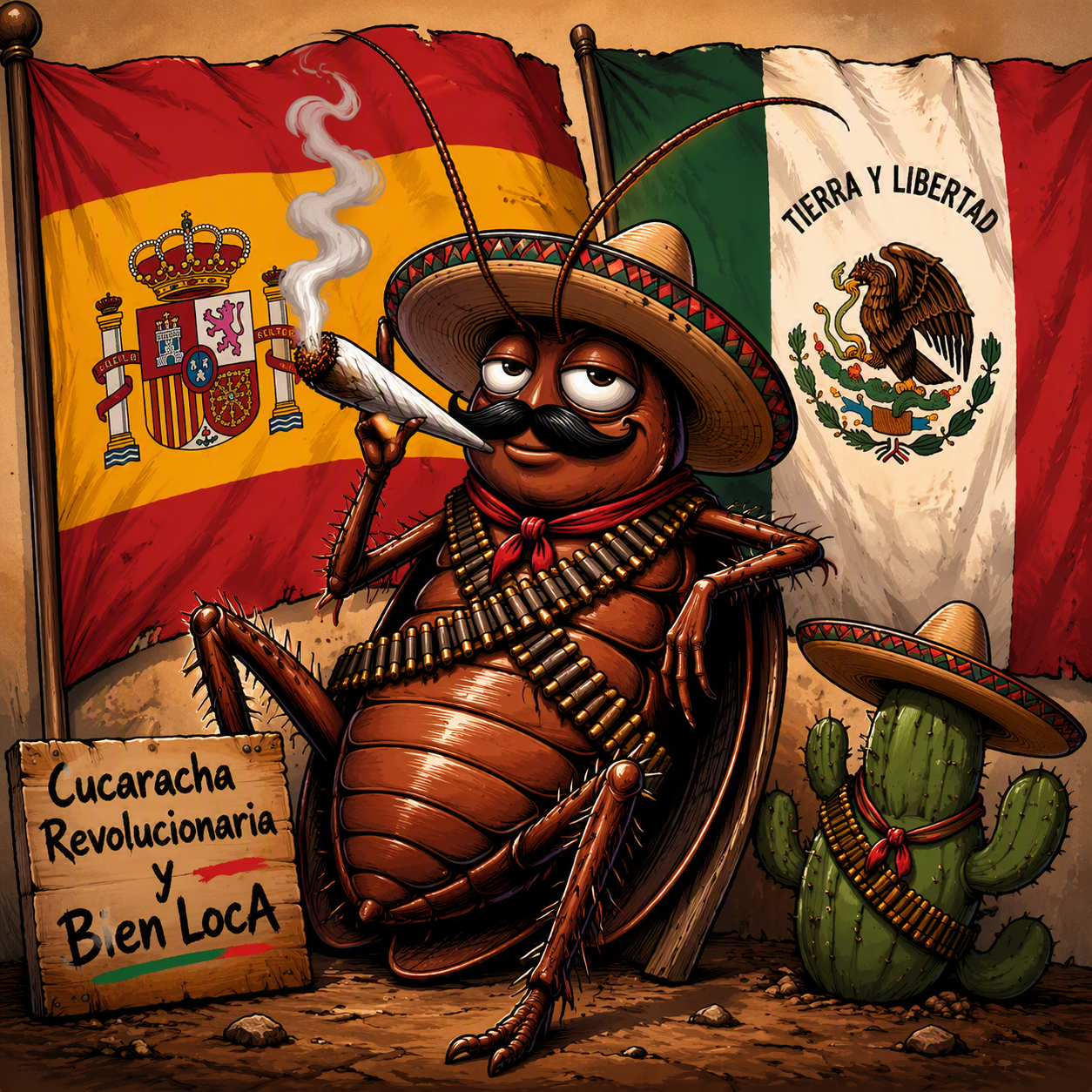 Una cucaracha