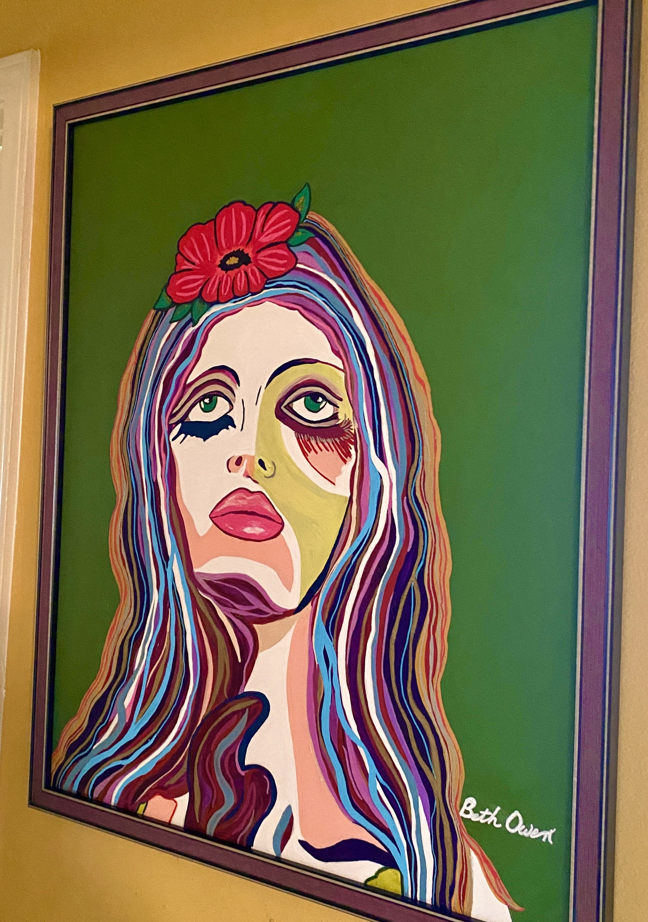 Her Alien Self (original painting)