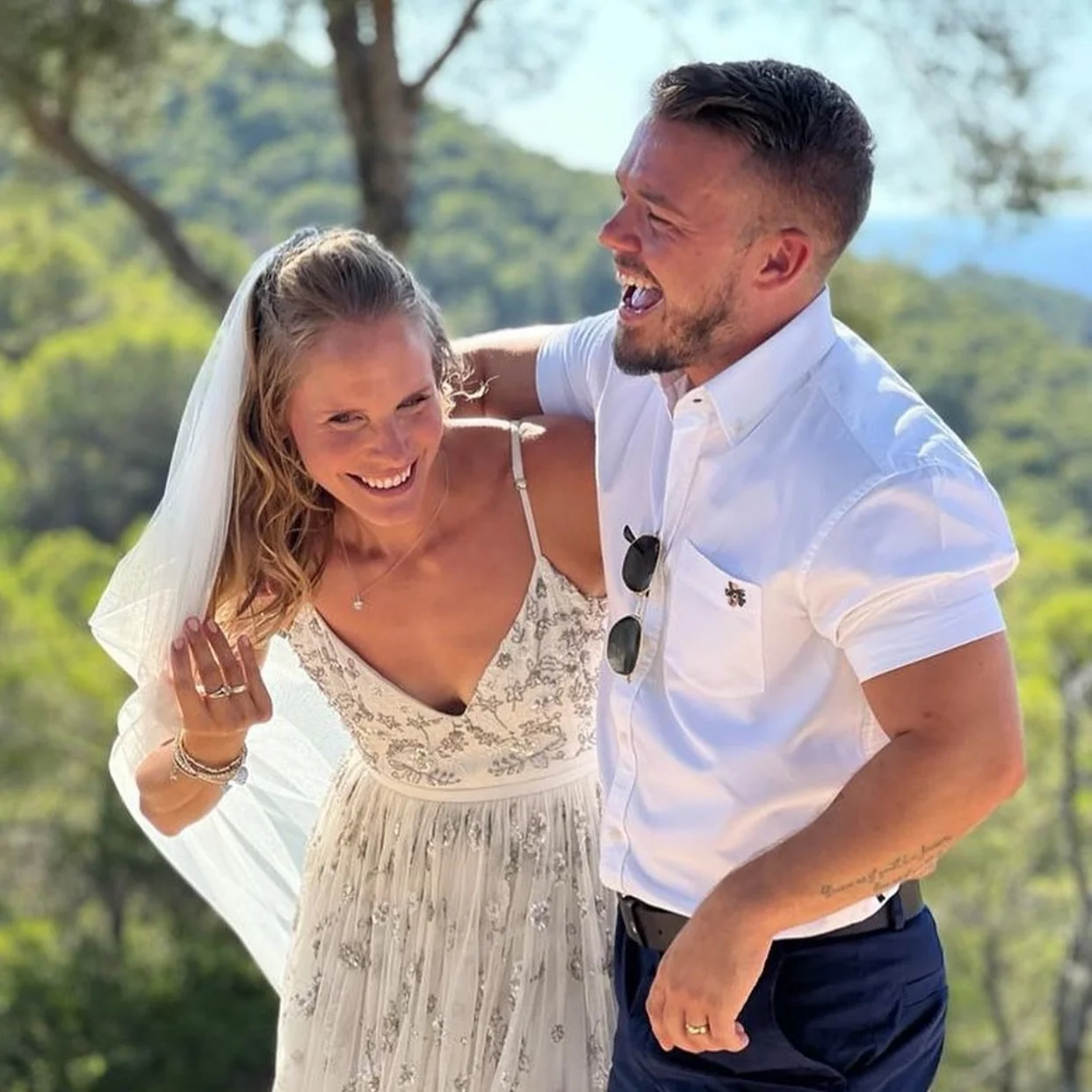 Wishing my amazing baby brother and his beautiful wife a very happy 3rd wedding anniversary! We love you. What an amazing day ❤️ x