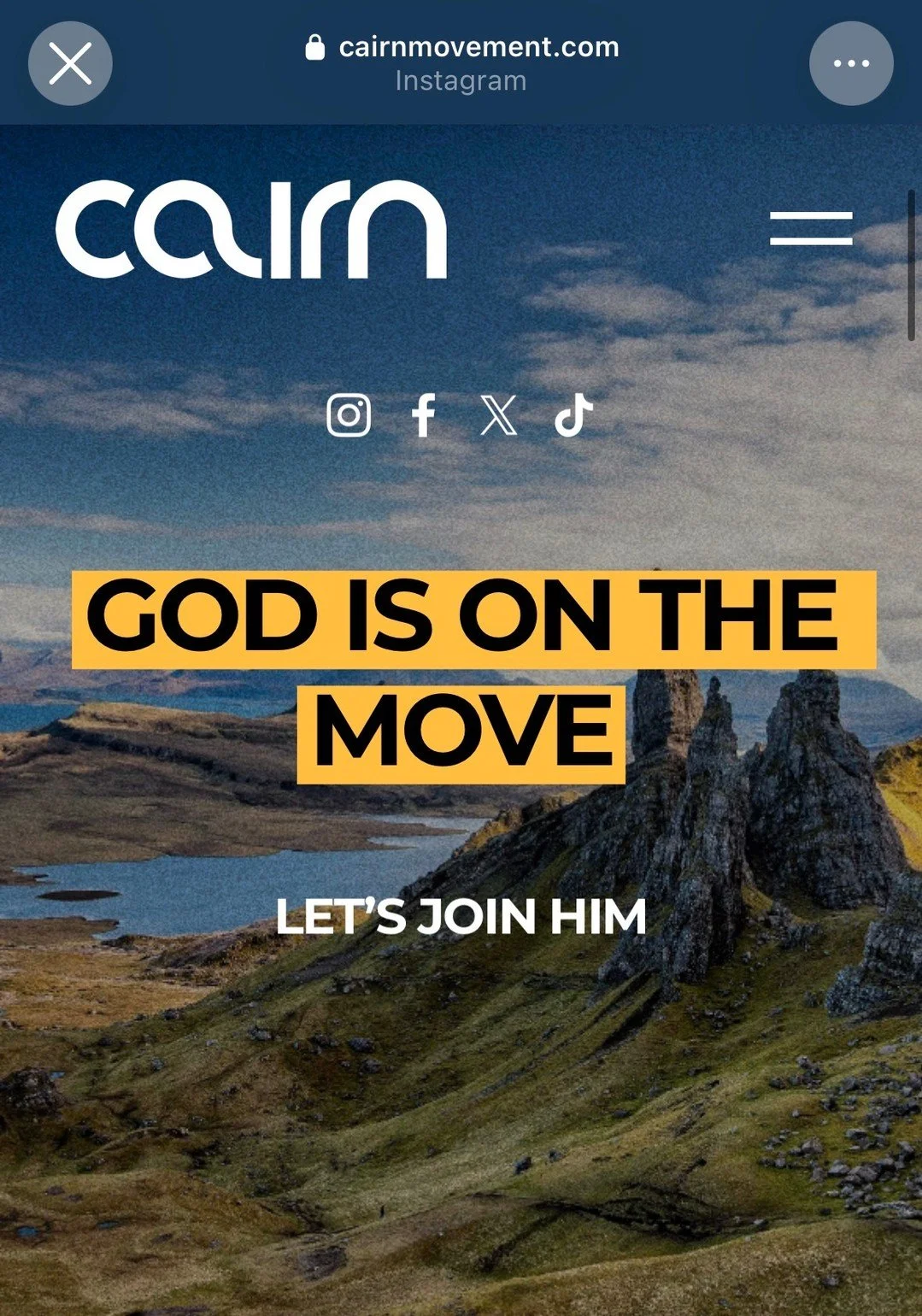 🌟 EXPLORE OUR NEW WEBSITE! 🧑&zwj;💻

We've been hard at work behind the scenes to bring you a fantastic new site that shares everything about who CAIRN is, what we stand for, and how you can get involved! Click the link in our bio to discover it fo