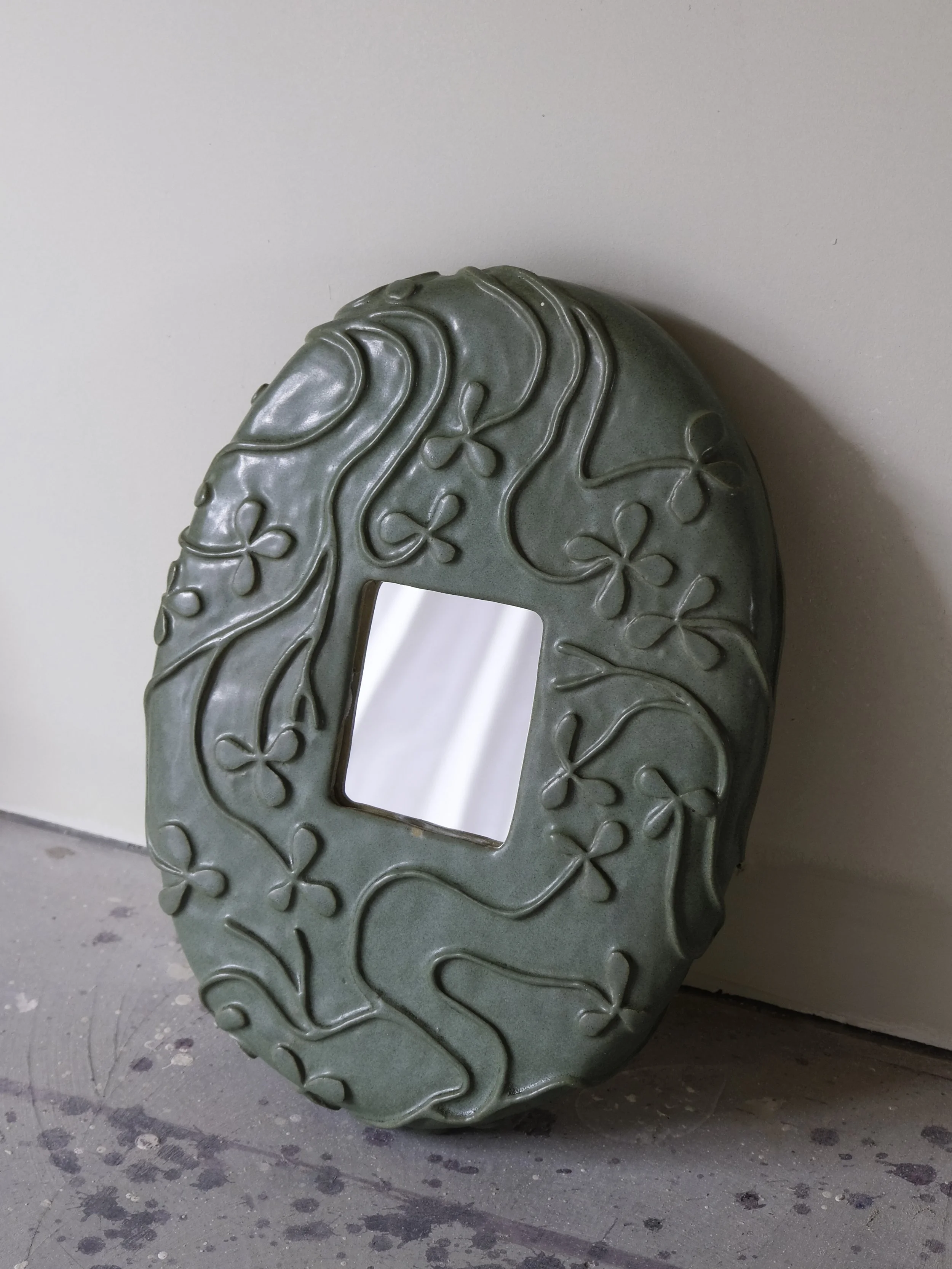 Moss Egg Mirror