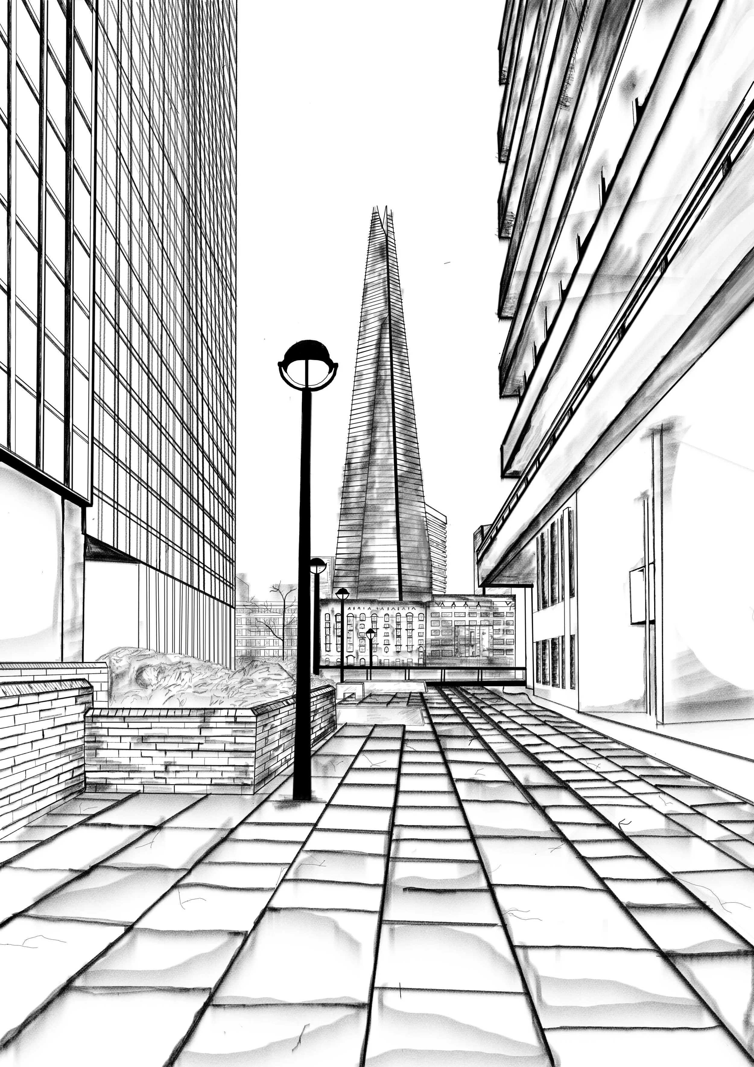 Architectural Study- The Shard 002