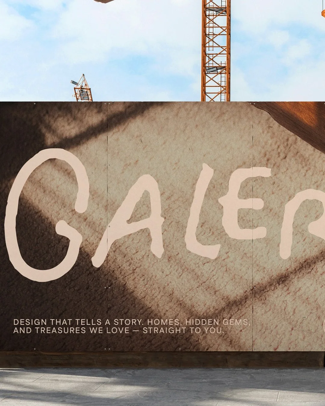 More from @galeria__48. I love how the brand can adapt from more minimal clean sleek look to large bold handwritten type mark that can dominate the space and looks seriously cool on merch. 

Check out the rest of the project in my griddd 😁