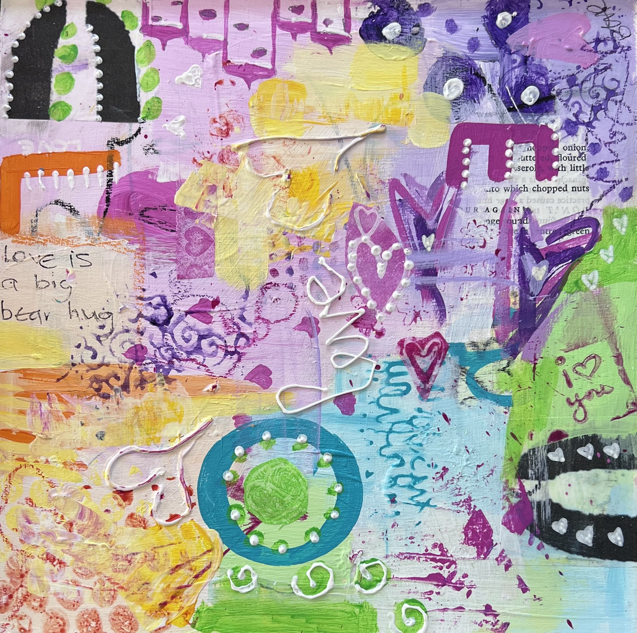 Love is a Big Bear Hug (SOLD)