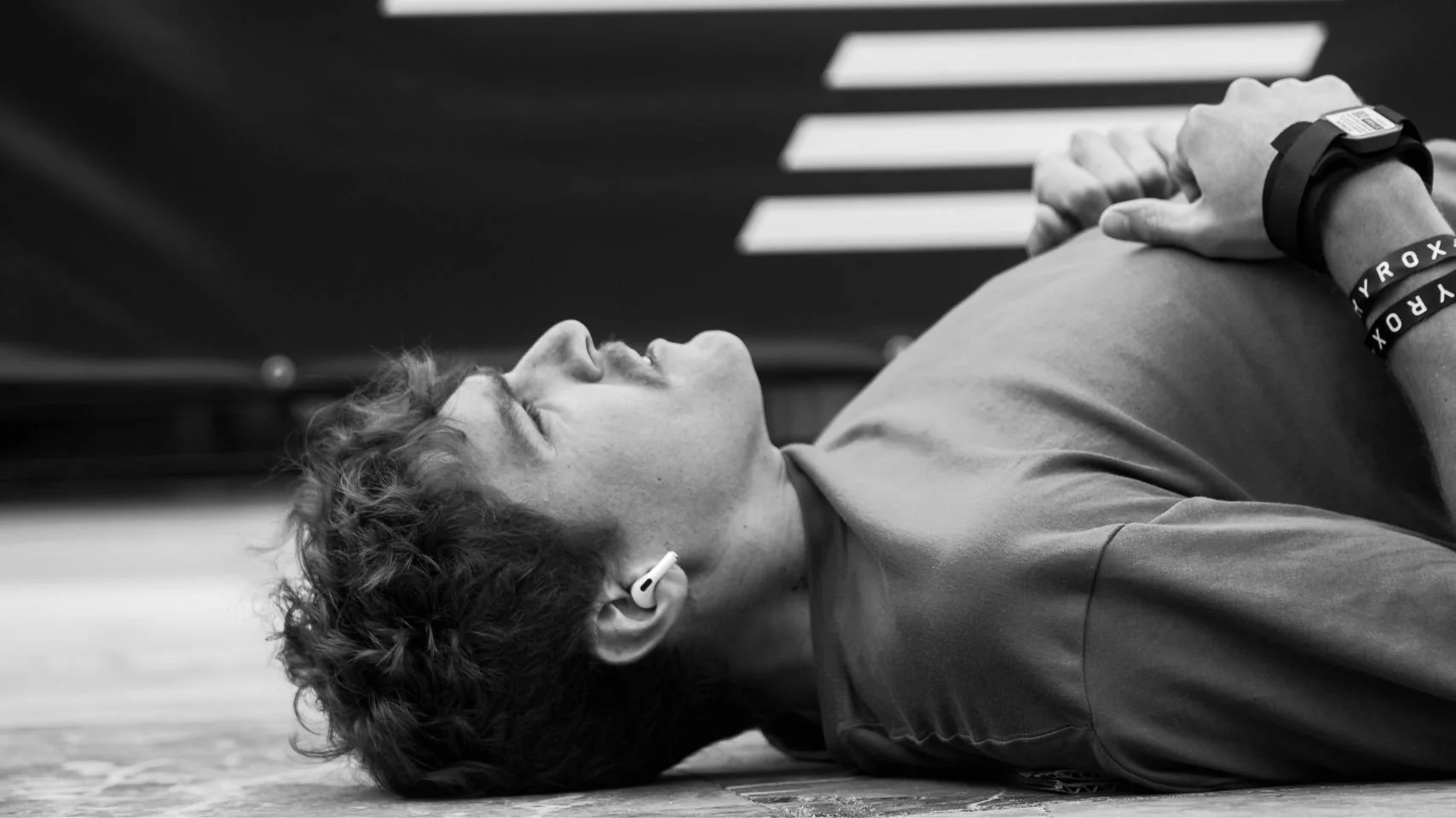 João Almeida prepara-se física e mentalmente antes de uma competição exigente de HYROX.