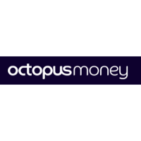 Logo with text 'octopus money' on a dark background.