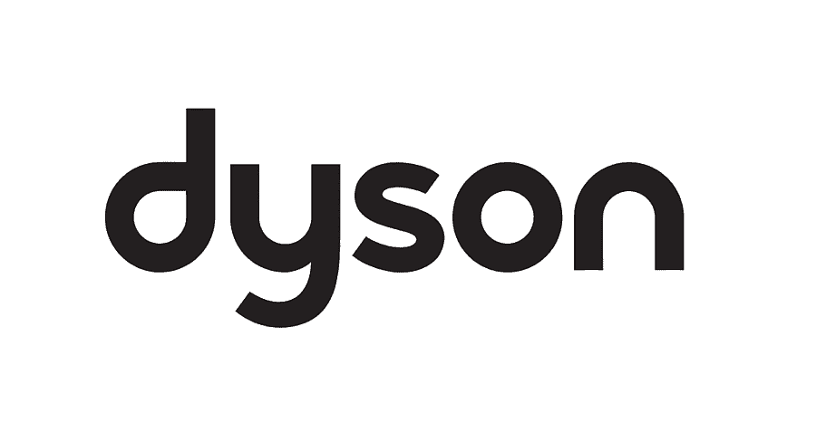 Black Dyson logo on a white background.