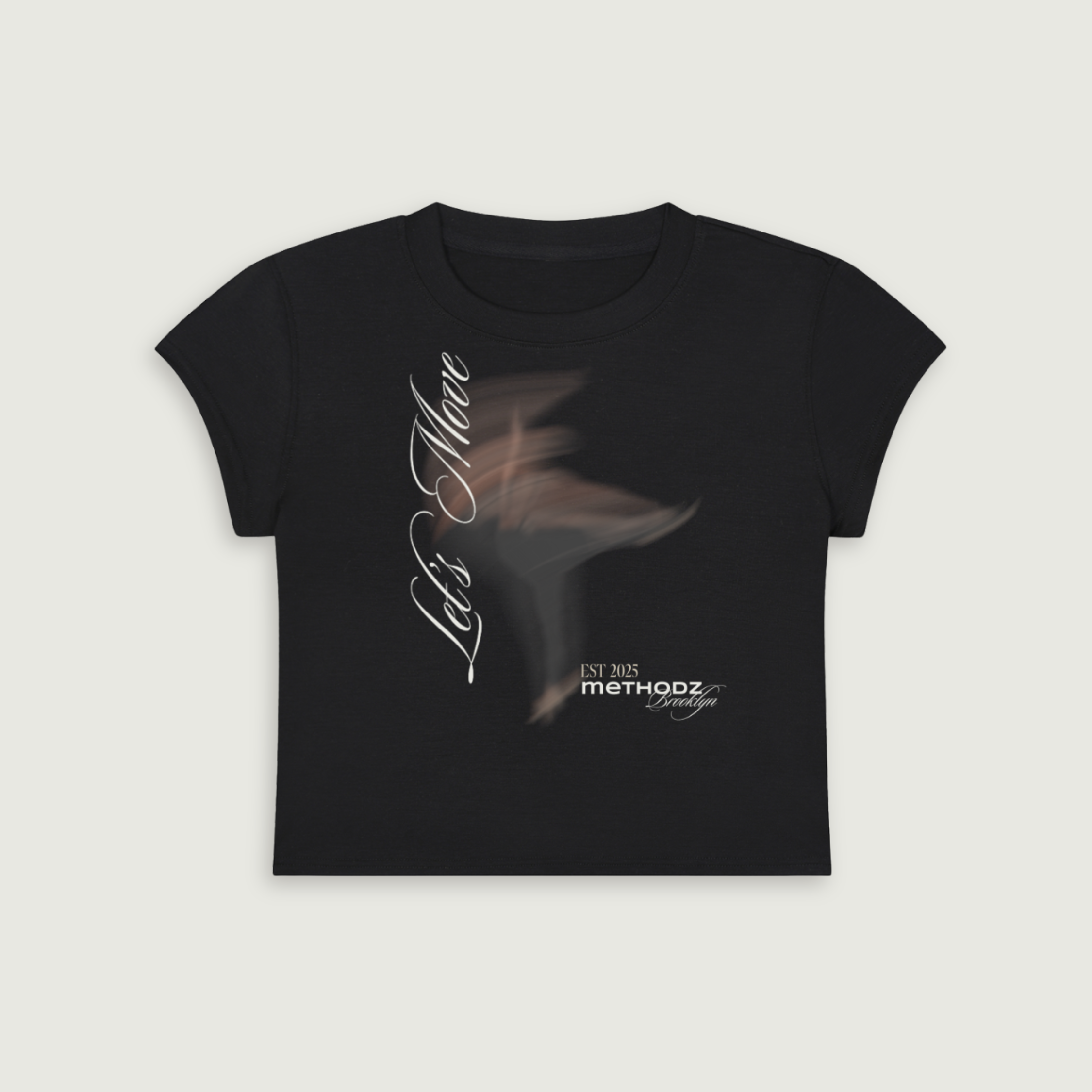 Let's Move Baby Tee (Dark)