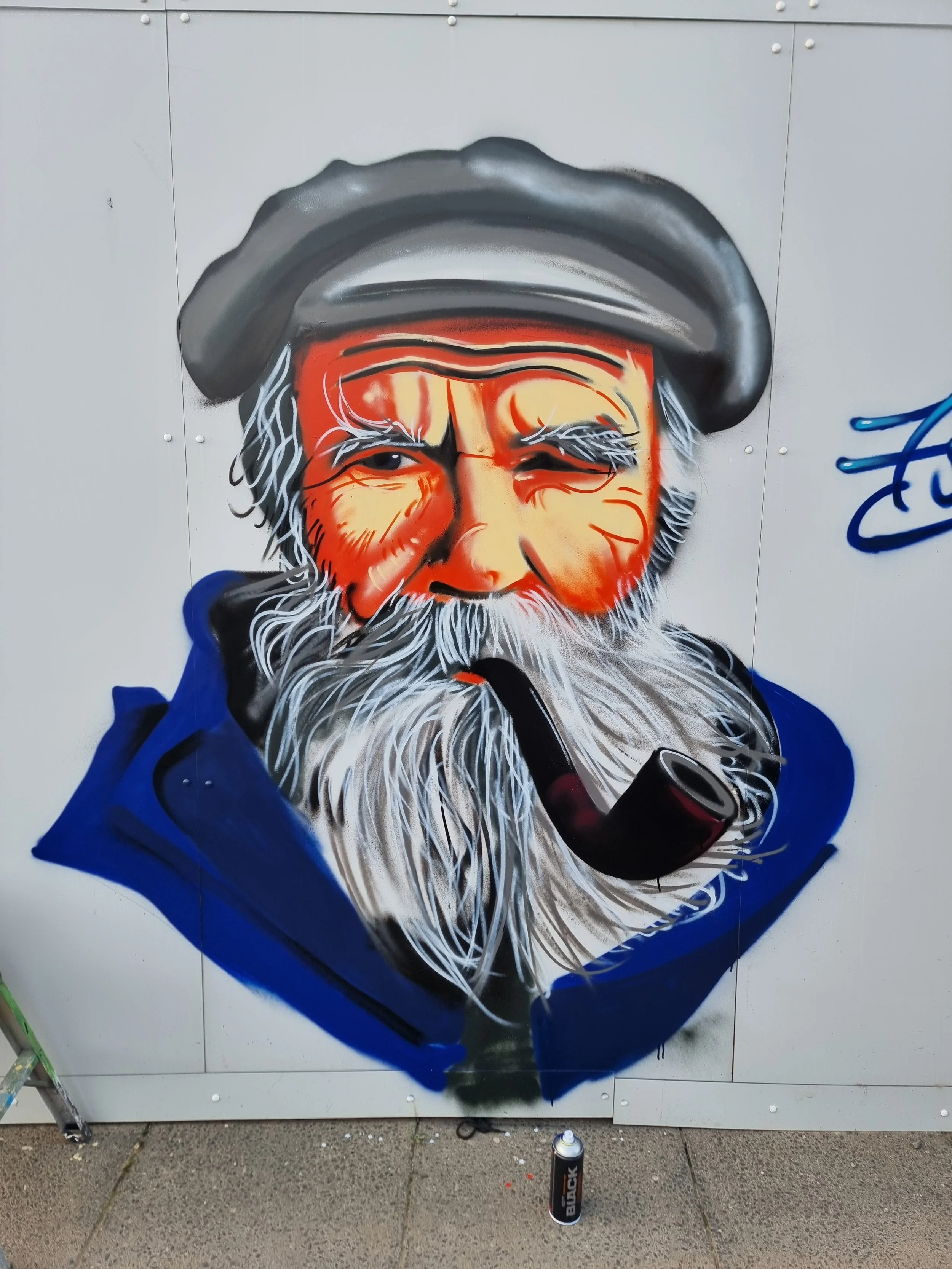 Street Art Sea Captain