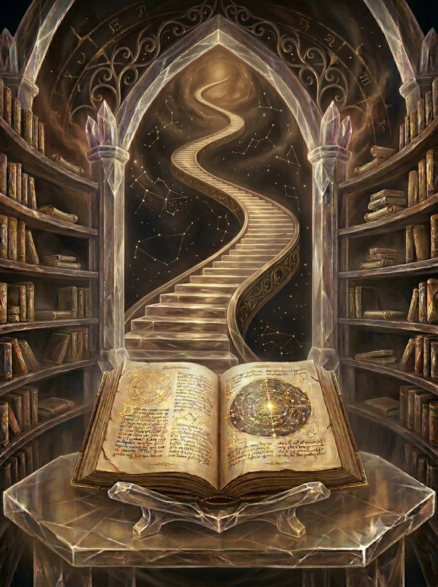 Between lives soul regression journey — sacred staircase into soul memory and past life remembrance