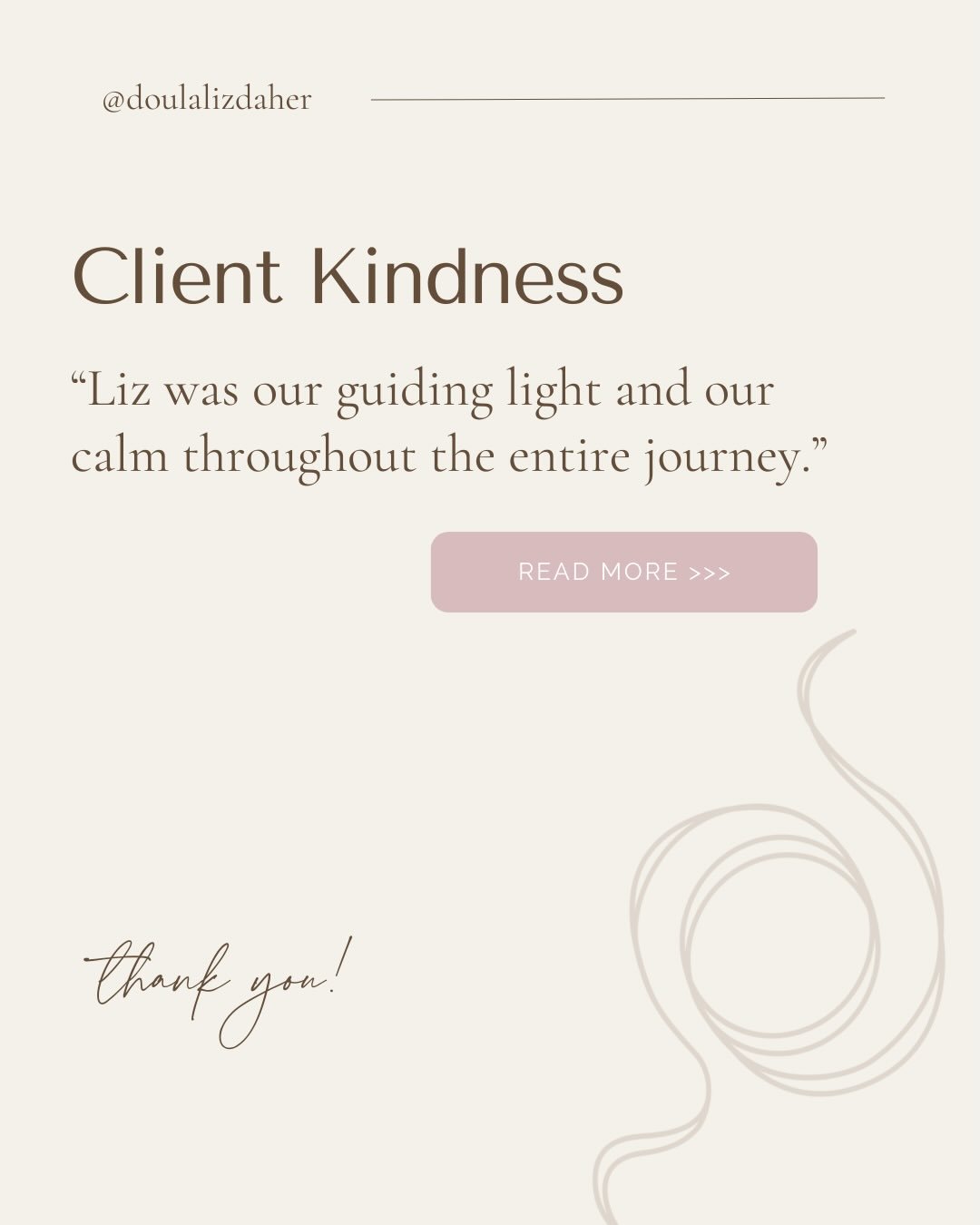 The absolute best gift I can ever receive from a client is their words. 🥹

🫶🏻

#testimonial #HappyClient #DoulaLove