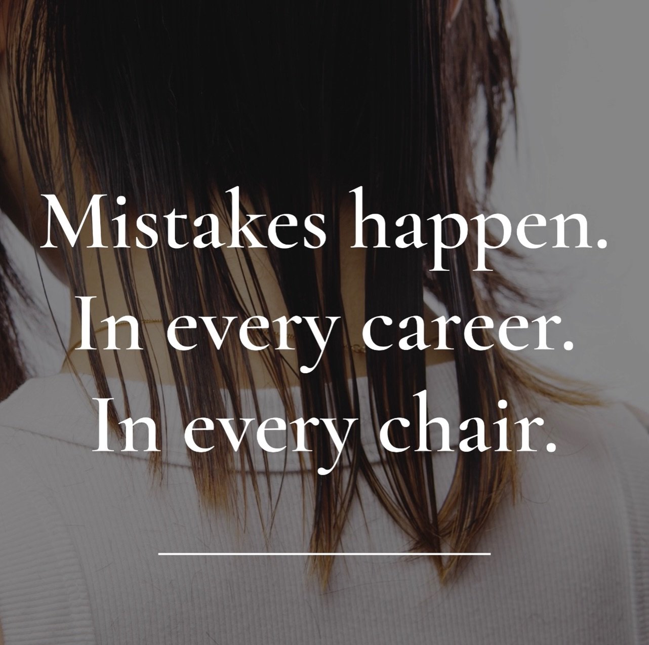 No stylist grows without making mistakes.
What matters is whether the environment allows people to learn from them.
Growth requires space.
#haircare #integrity #community #purpose #modernstylist